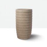  Tall Ribbed Fiberstone Planter | AUFS180 
