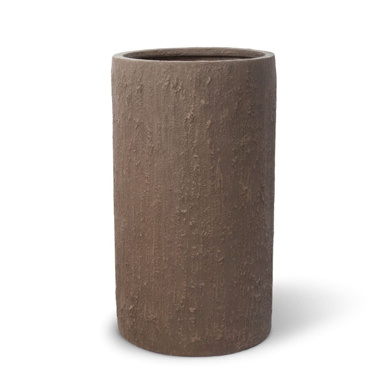  Tall Cylinder Fiberstone Planter | AUFS179 