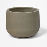  Textured Round Fiberstone Planter | AUFS154 
