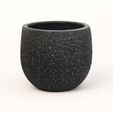  Textured Sphere Fiberstone Planter | AUFS141 