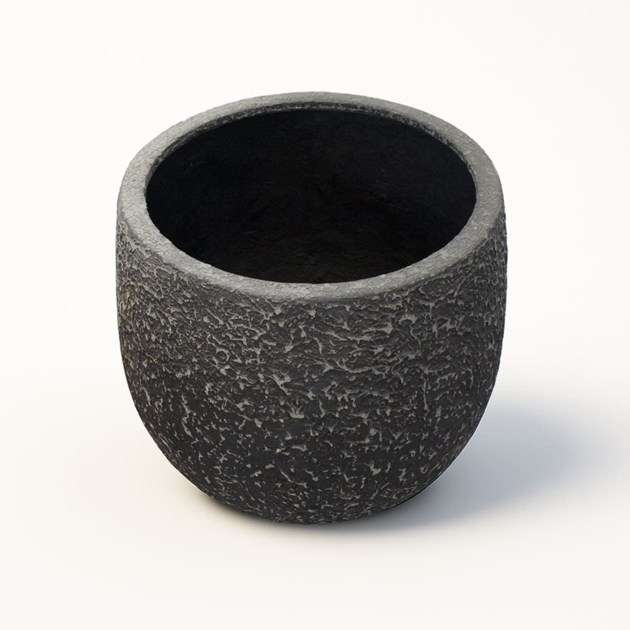  Textured Sphere Fiberstone Planter | AUFS141 
