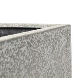  Textured Square Fiberstone Planter | AUFS185 