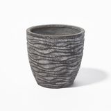  Textured Wave Fiberstone Planter | AUFS140 