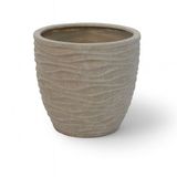  Textured Wave Fiberstone Planter | AUFS140 