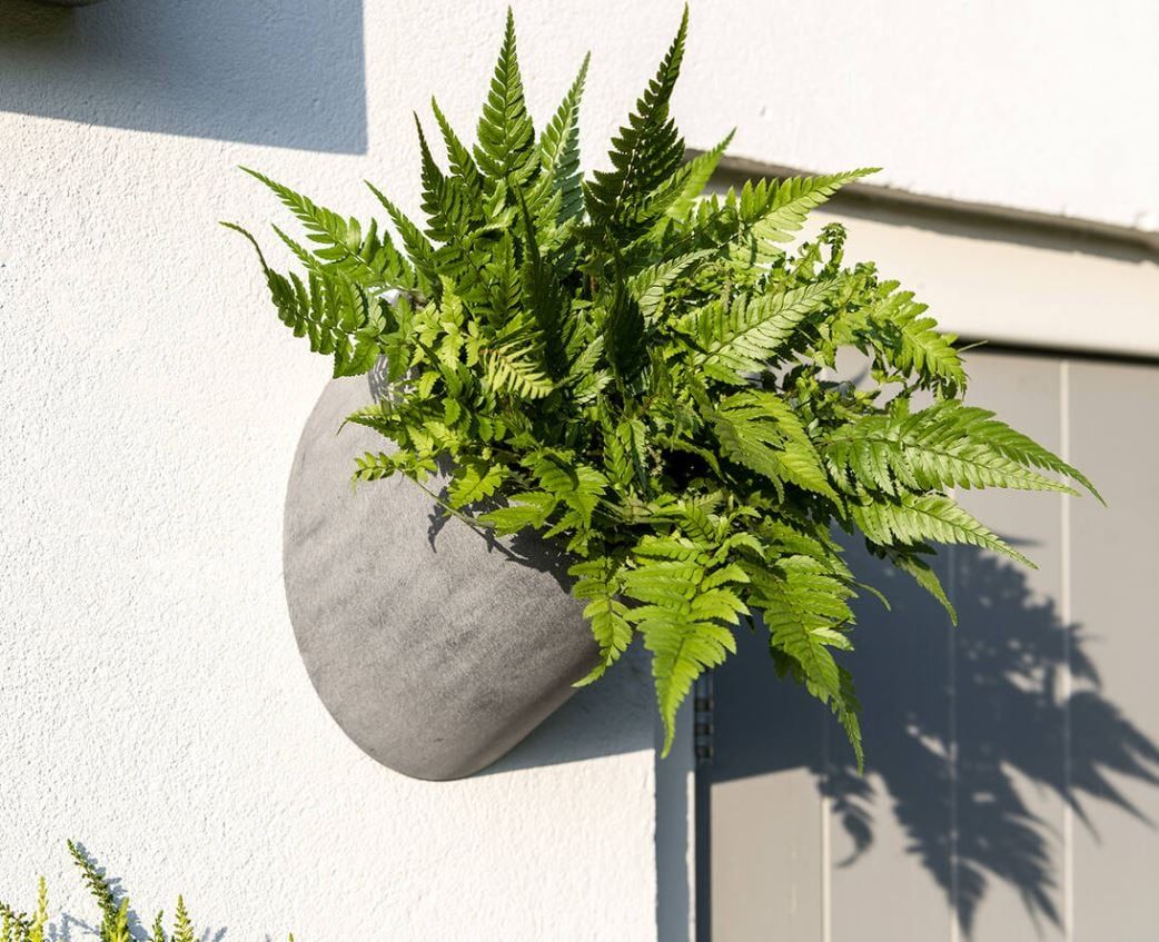 Wally Round Fiberstone Planter |AUFS182 