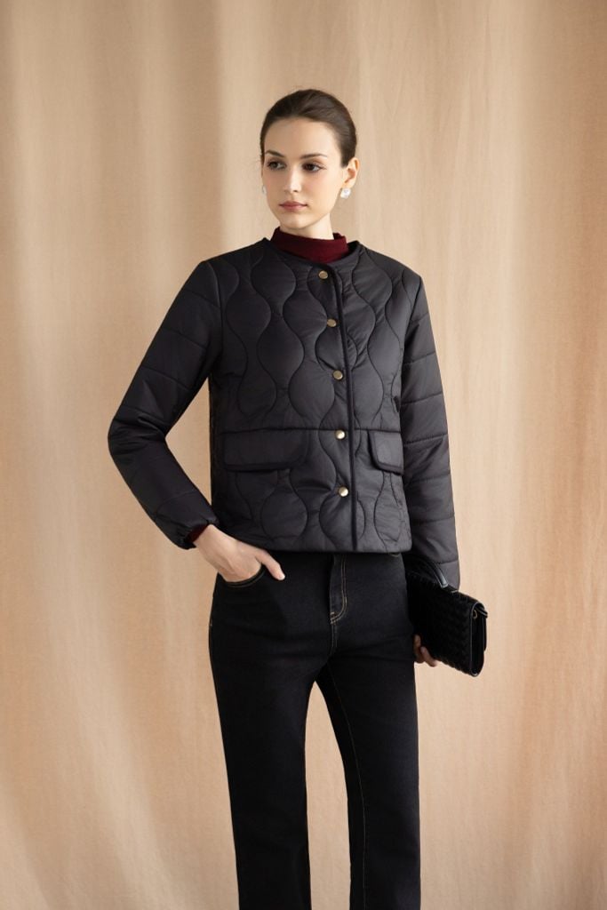  ÁO KHOÁC PHAO TRẦN CHỈ AK66052 