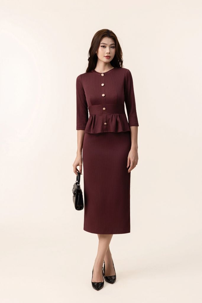 keonhacai LIỀN PEPLUM D07692