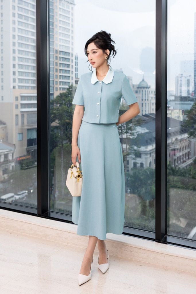 CHÂN VÁY MIDI Z05452