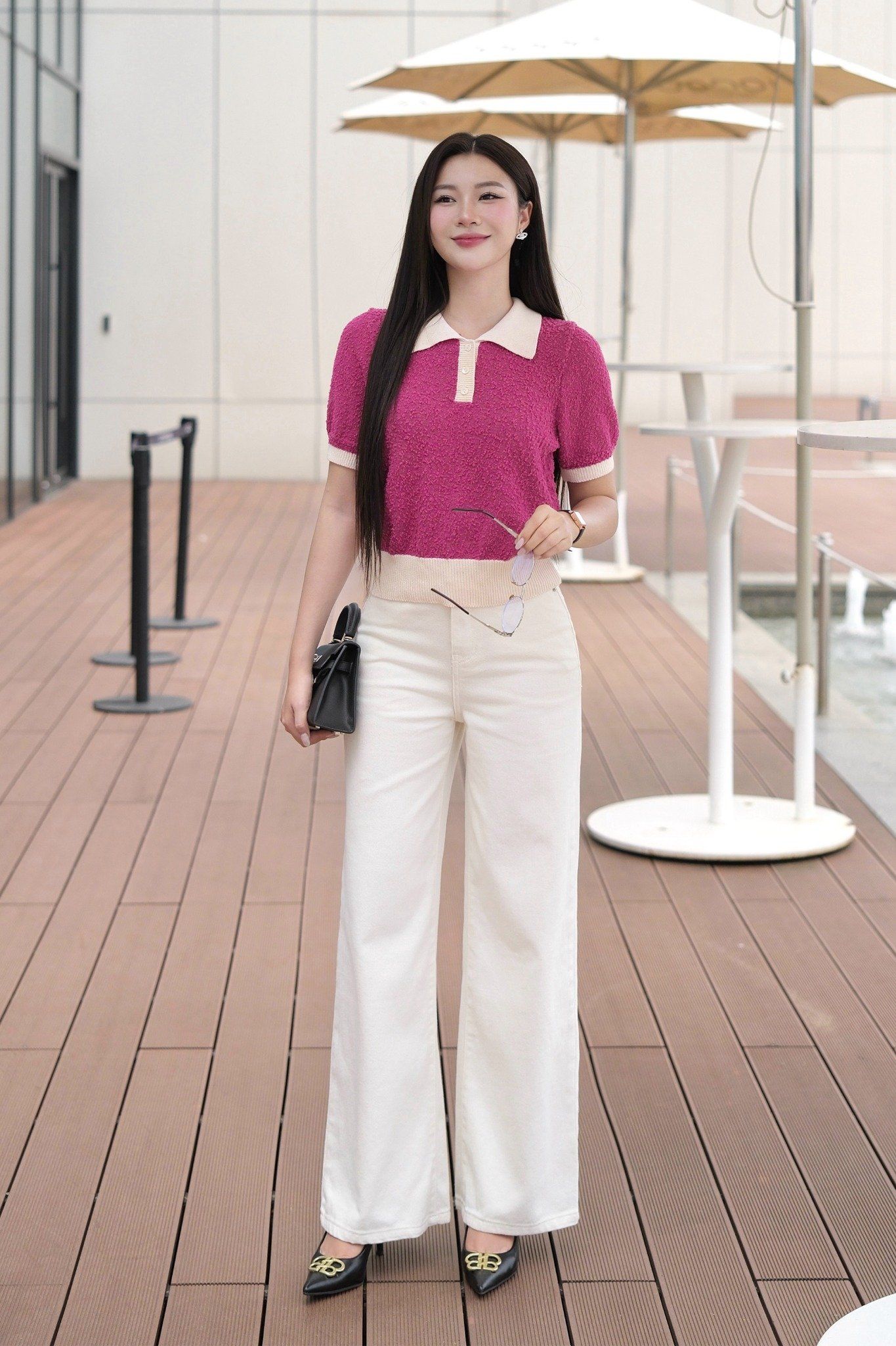 ÁO POLO HỒNG AL62412