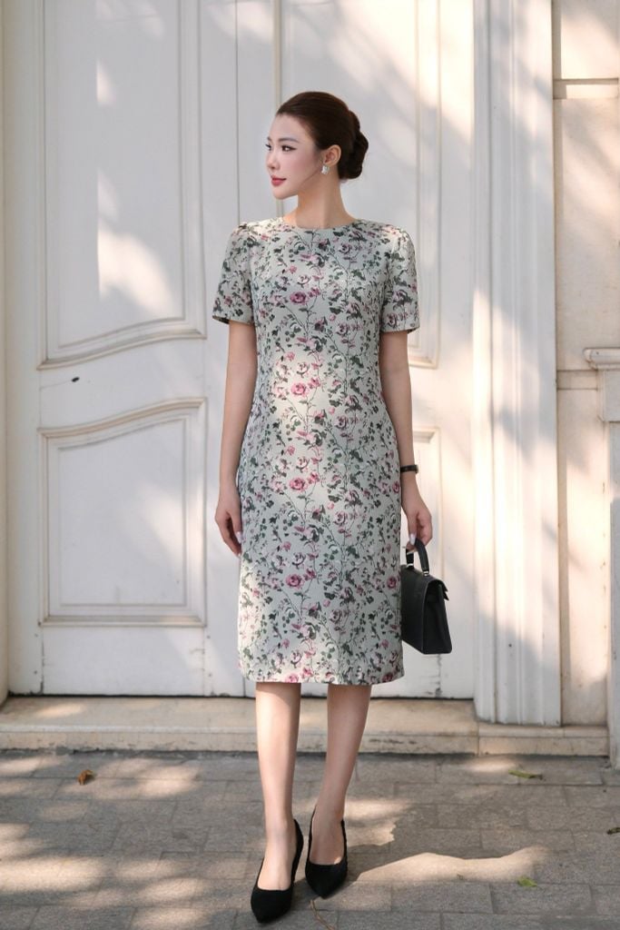 ĐẦM SUÔNG HOA D07072