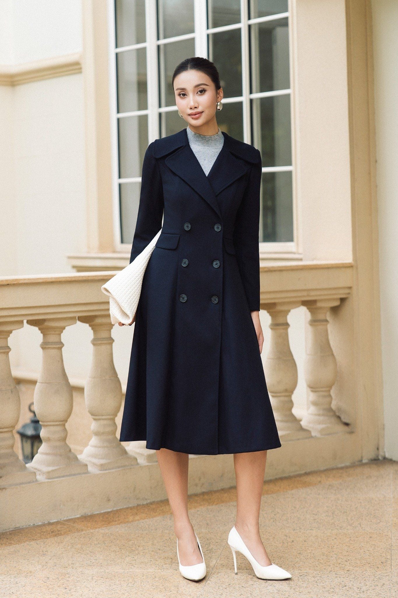 MĂNG TÔ DẠ CAO CẤP AK06332