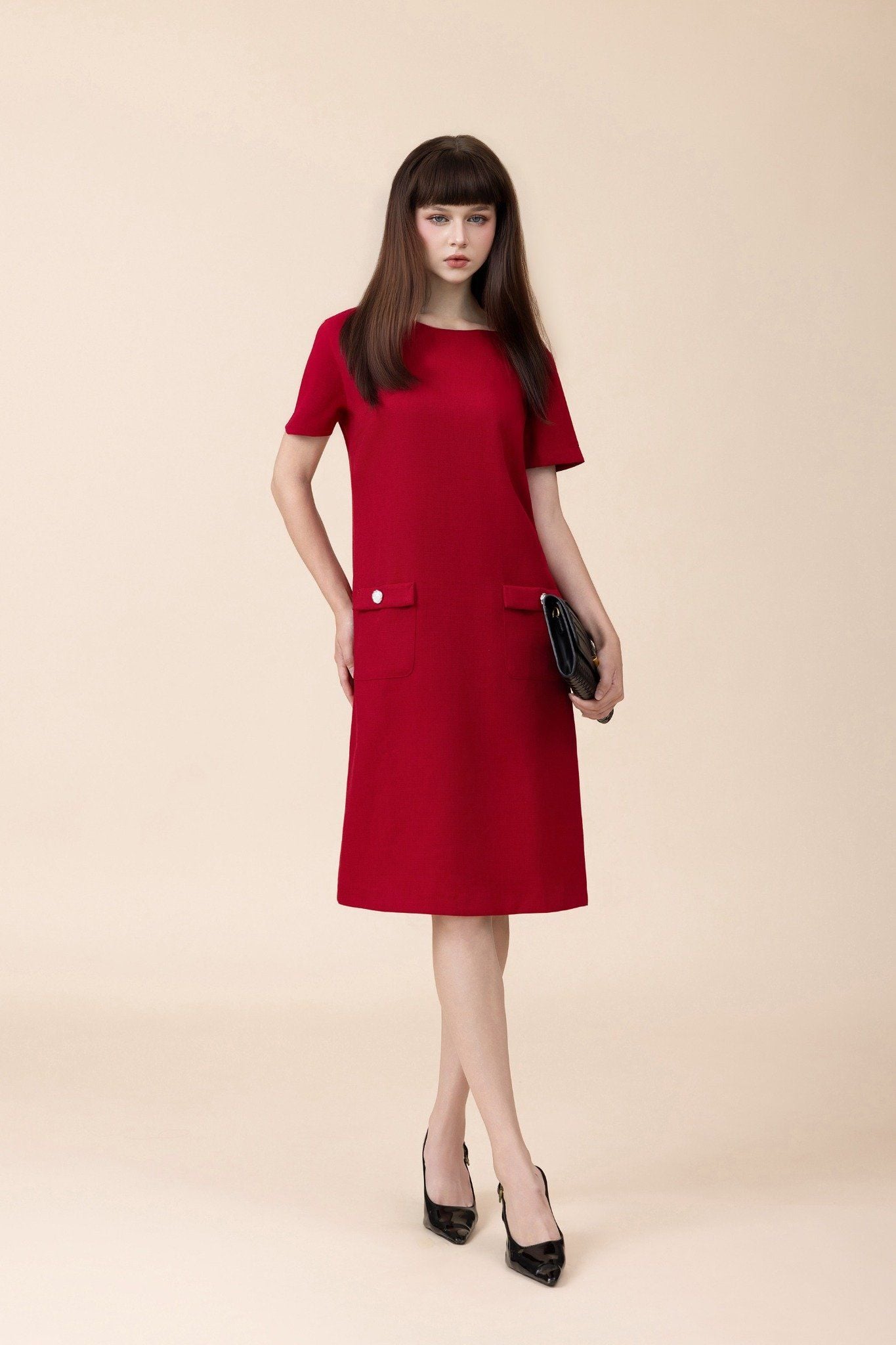 ĐẦM SUÔNG ĐỎ D64022