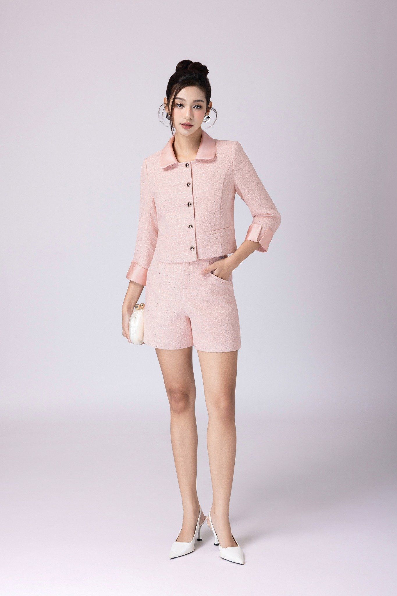 QUẦN SHORT HỒNG Q06202