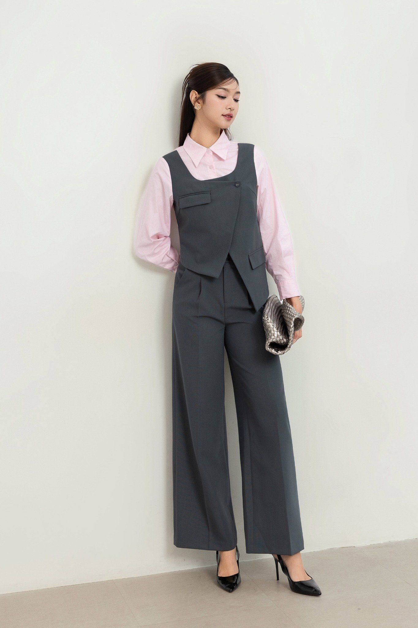 SƠ MI PHỐI MÀU SM06142