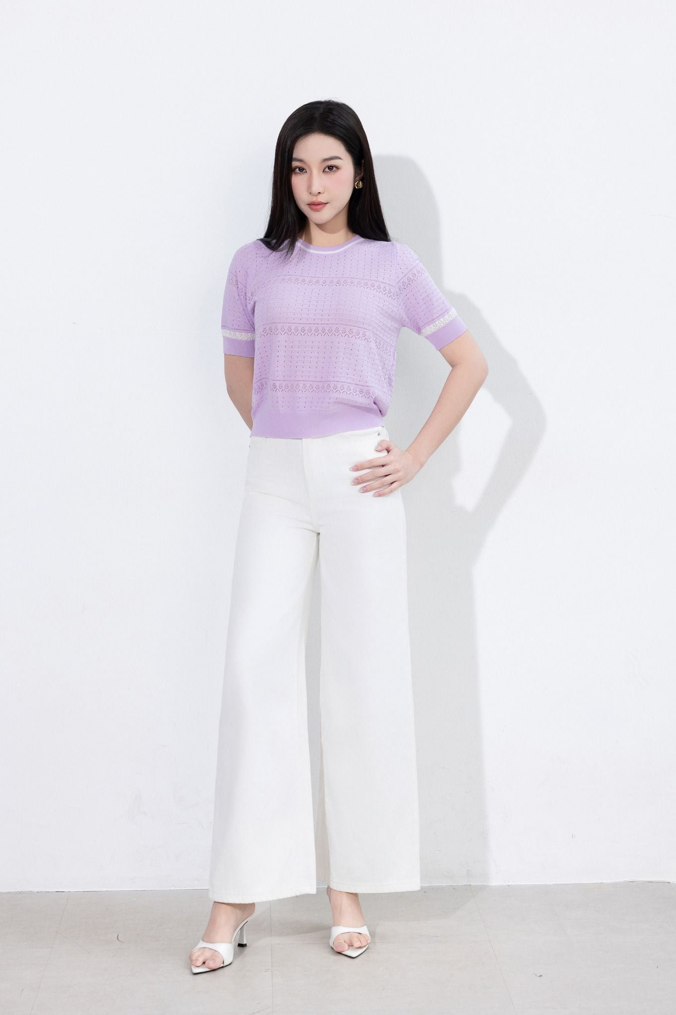 QUẦN JEANS TRẮNG Q67022