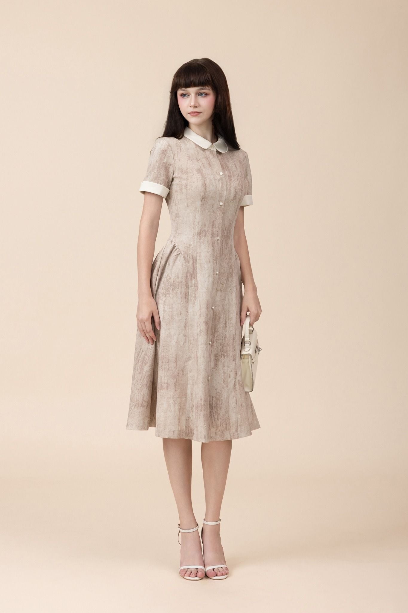 ĐẦM THIẾT KẾ CỔ BẺ D03192