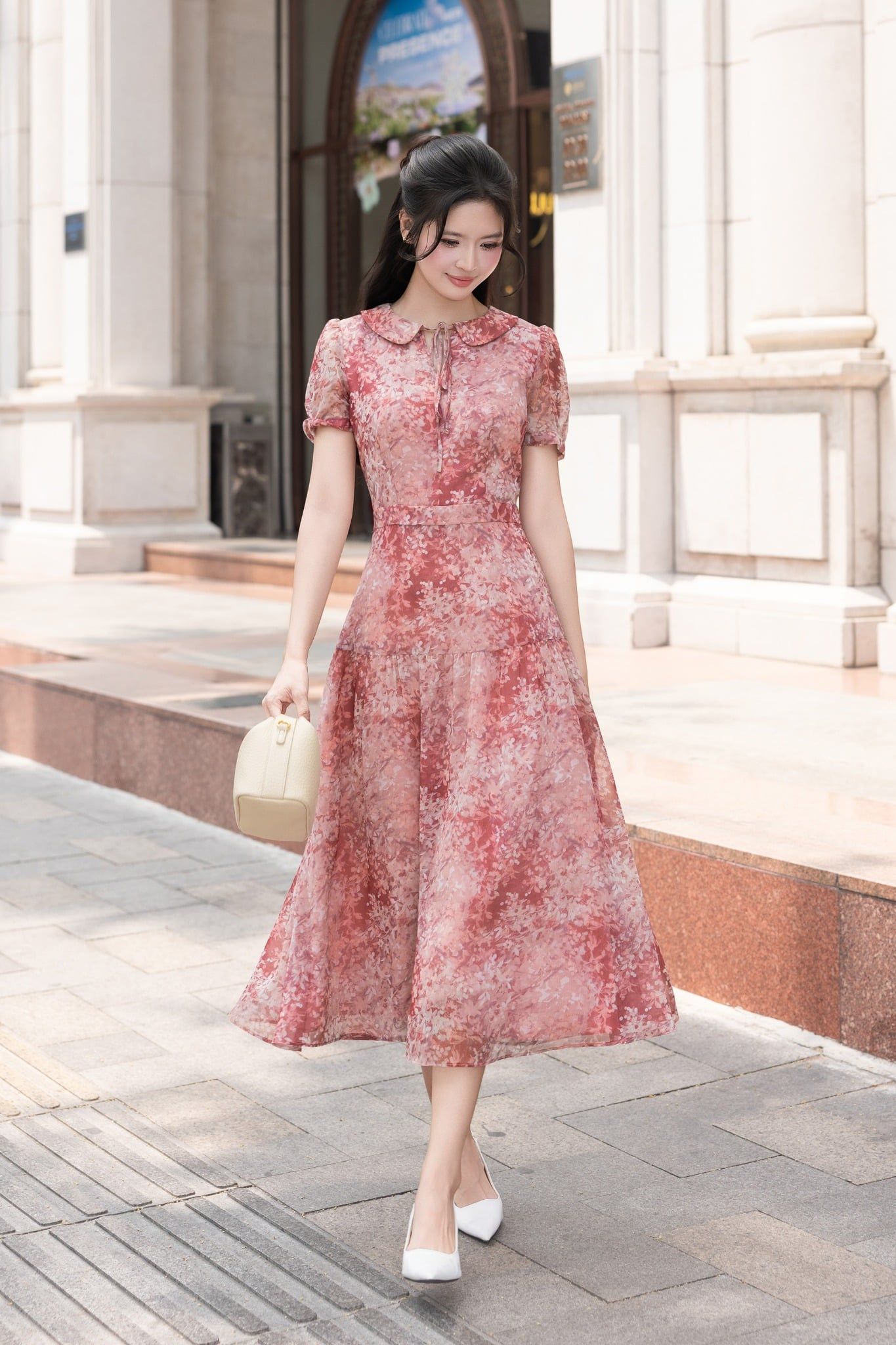 ĐẦM HOẠ TIẾT D10622