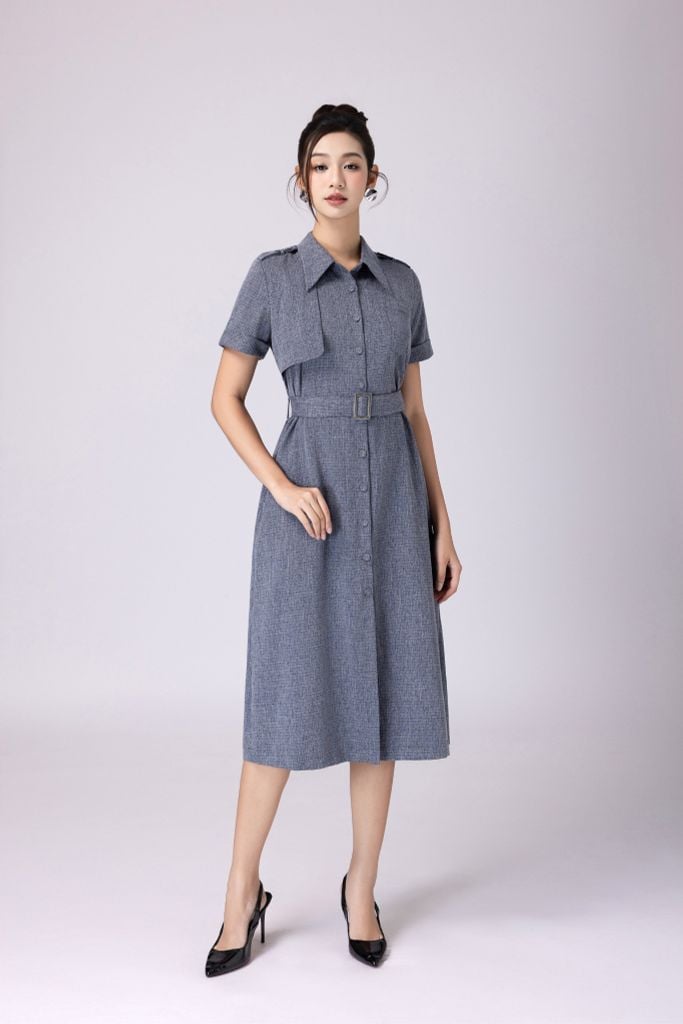 ĐẦM CỔ BẺ D07102