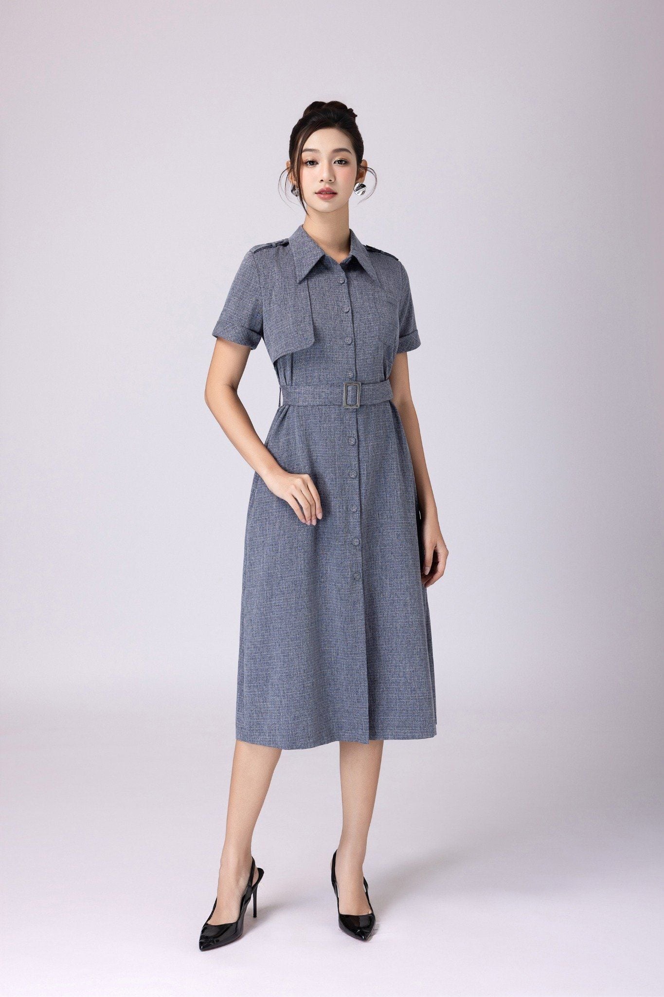 ĐẦM CỔ BẺ D07102