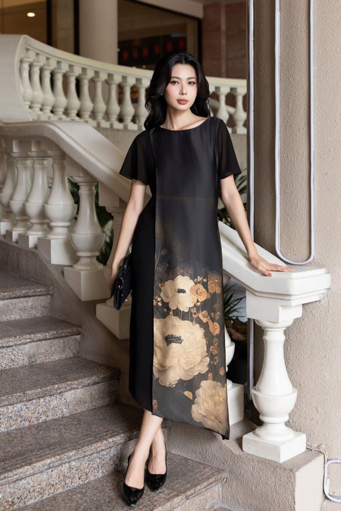keonhacai LỤA IN HOA D03962