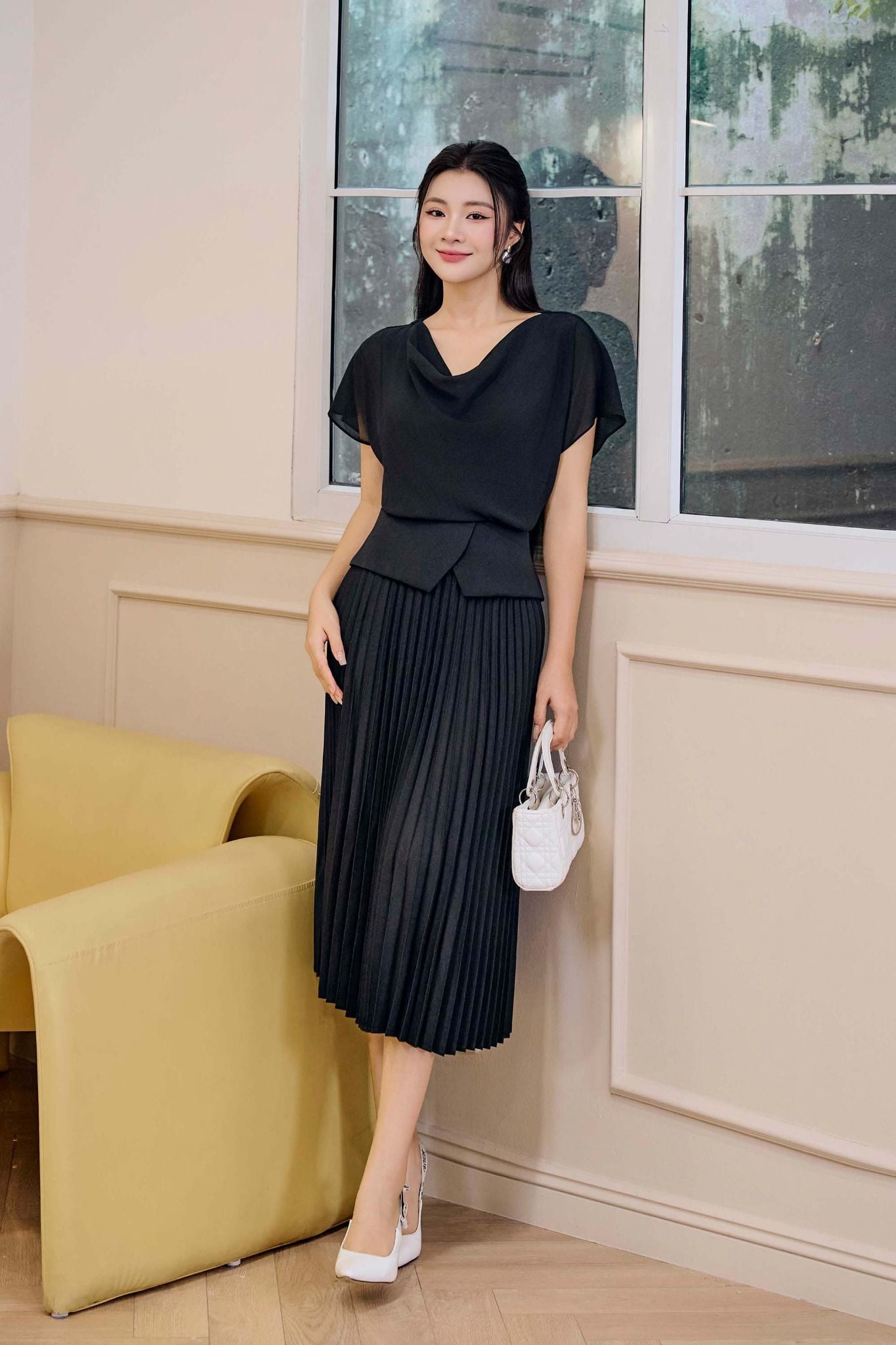 ÁO THIẾT KẾ CỔ ĐỔ SM02762