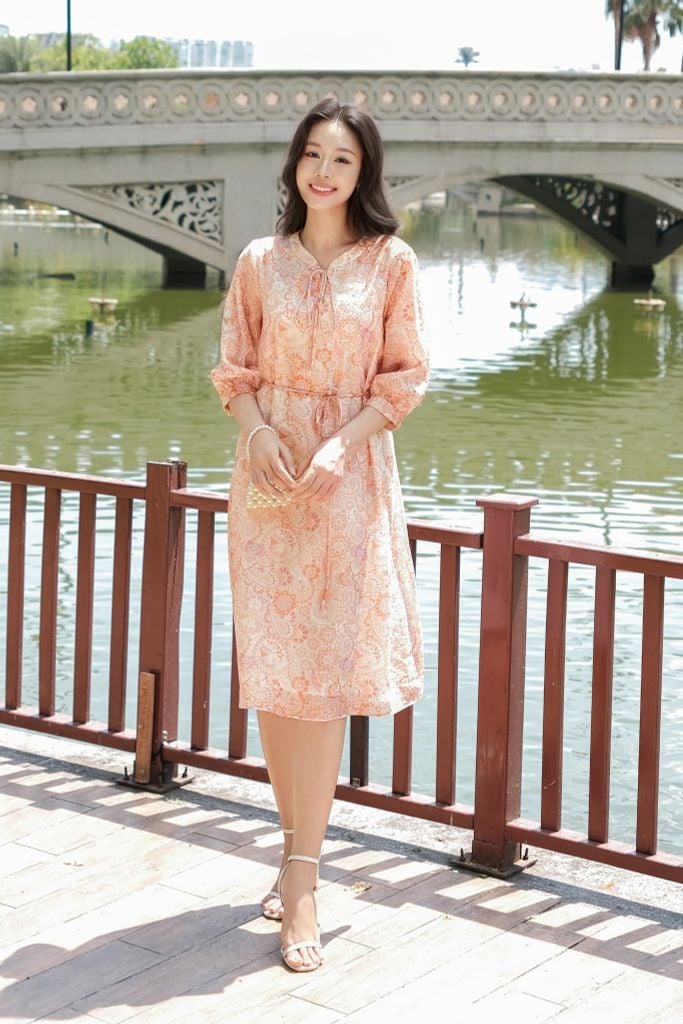 ĐẦM SUÔNG HOẠ TIẾT D00812
