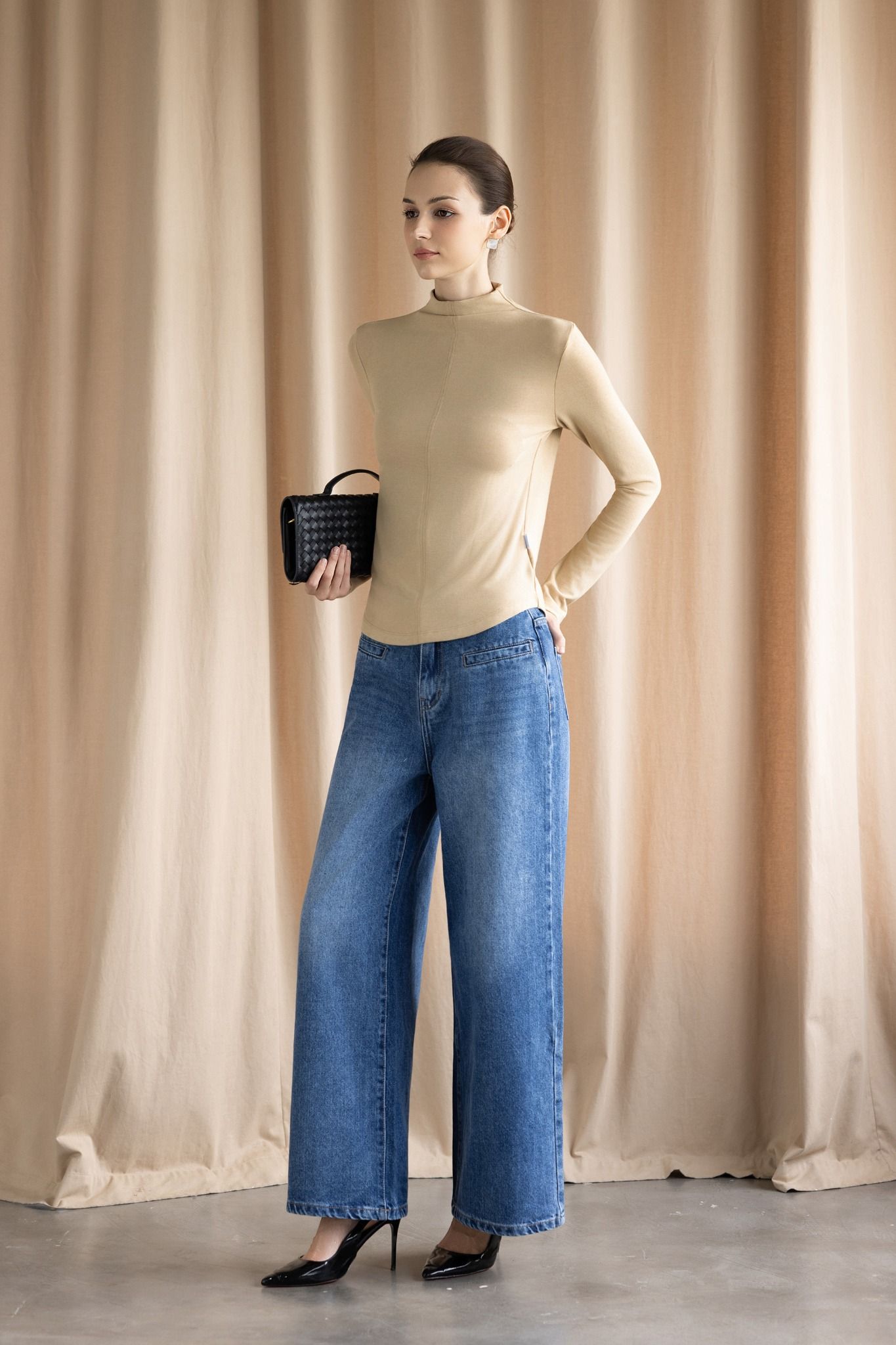 ÁO THUN CAO CỔ TS62252