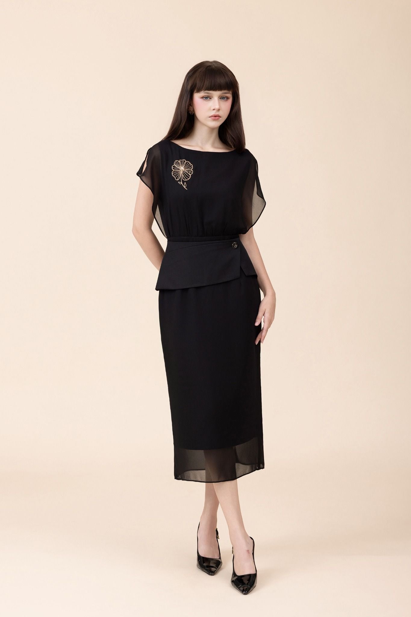 ĐẦM LIỀN THIẾT KẾ D02832