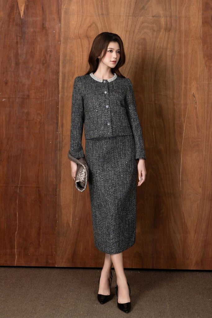 CHÂN VÁY BÚT CHÌ Z65062