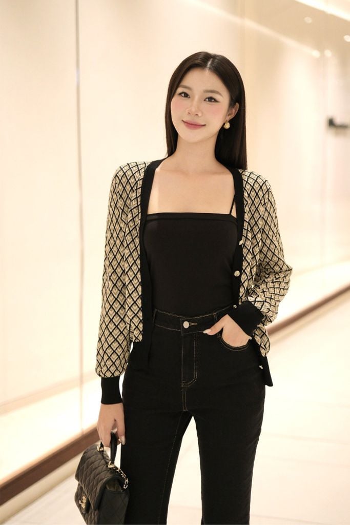 ÁO 2 DÂY ĐEN TS60472