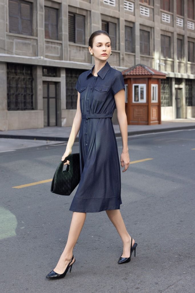 ĐẦM DENIM CỔ BẺ D08532