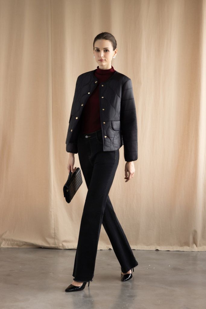 ÁO KHOÁC PHAO TRẦN CHỈ AK66052