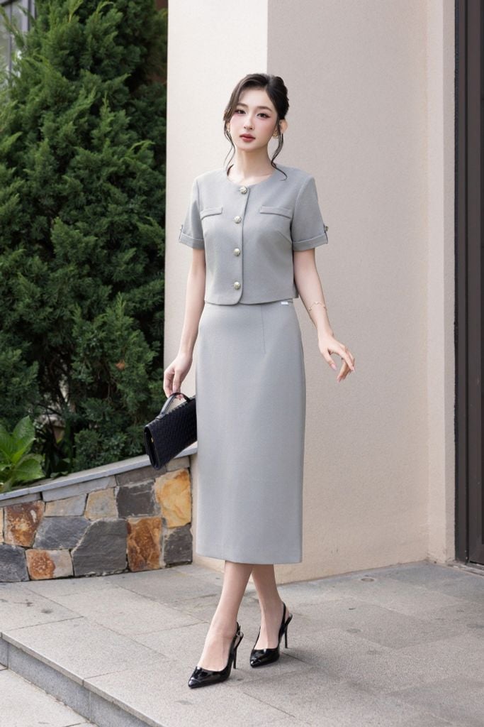 CHÂN VÁY BÚT CHÌ Z05962