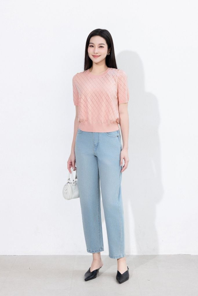 QUẦN JEANS ỐNG ĐỨNG Q67012