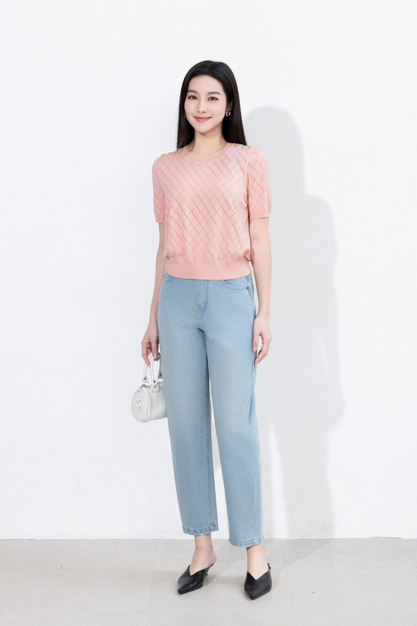 QUẦN JEANS ỐNG ĐỨNG Q67012