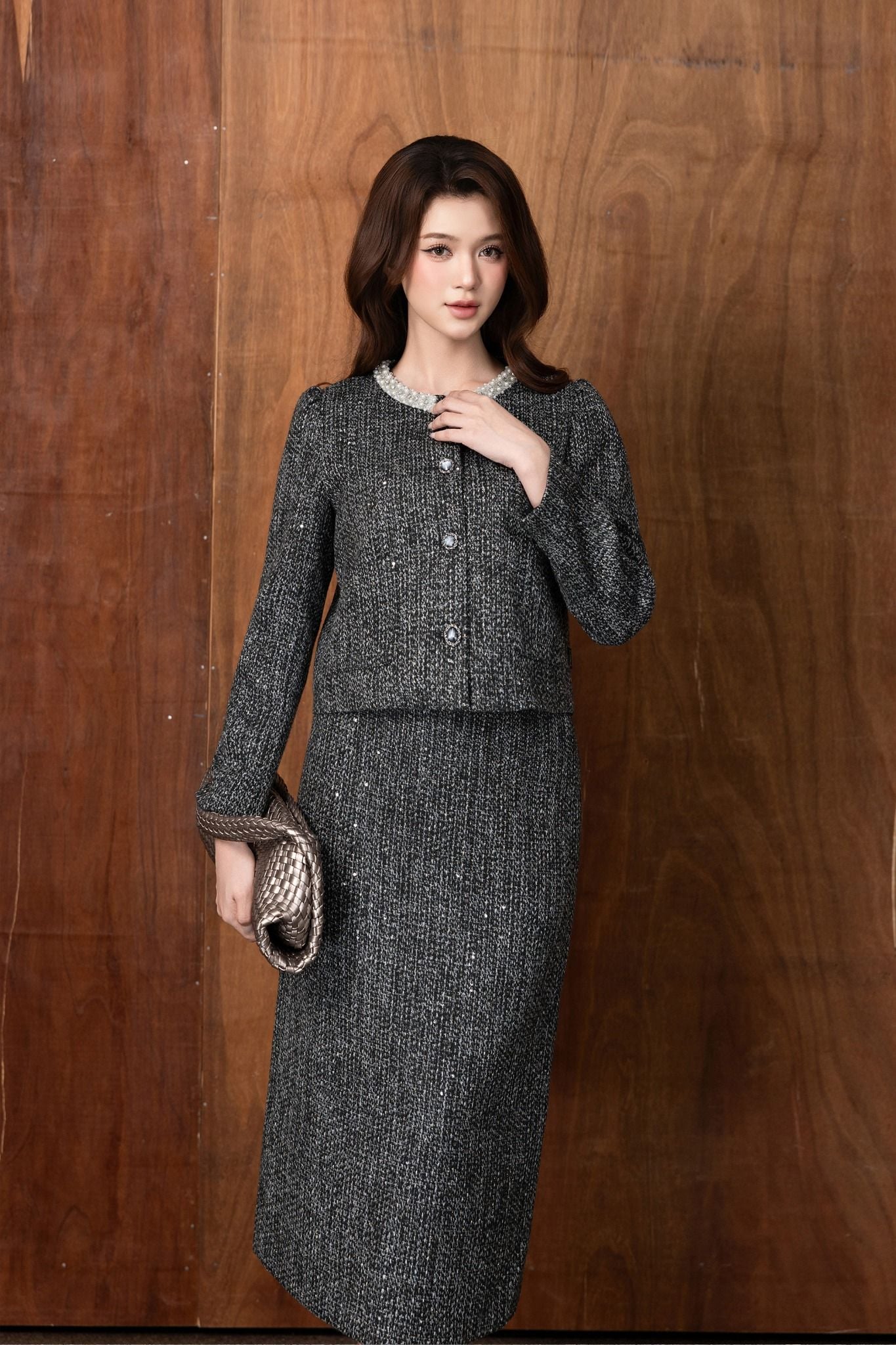 CHÂN VÁY BÚT CHÌ Z65062