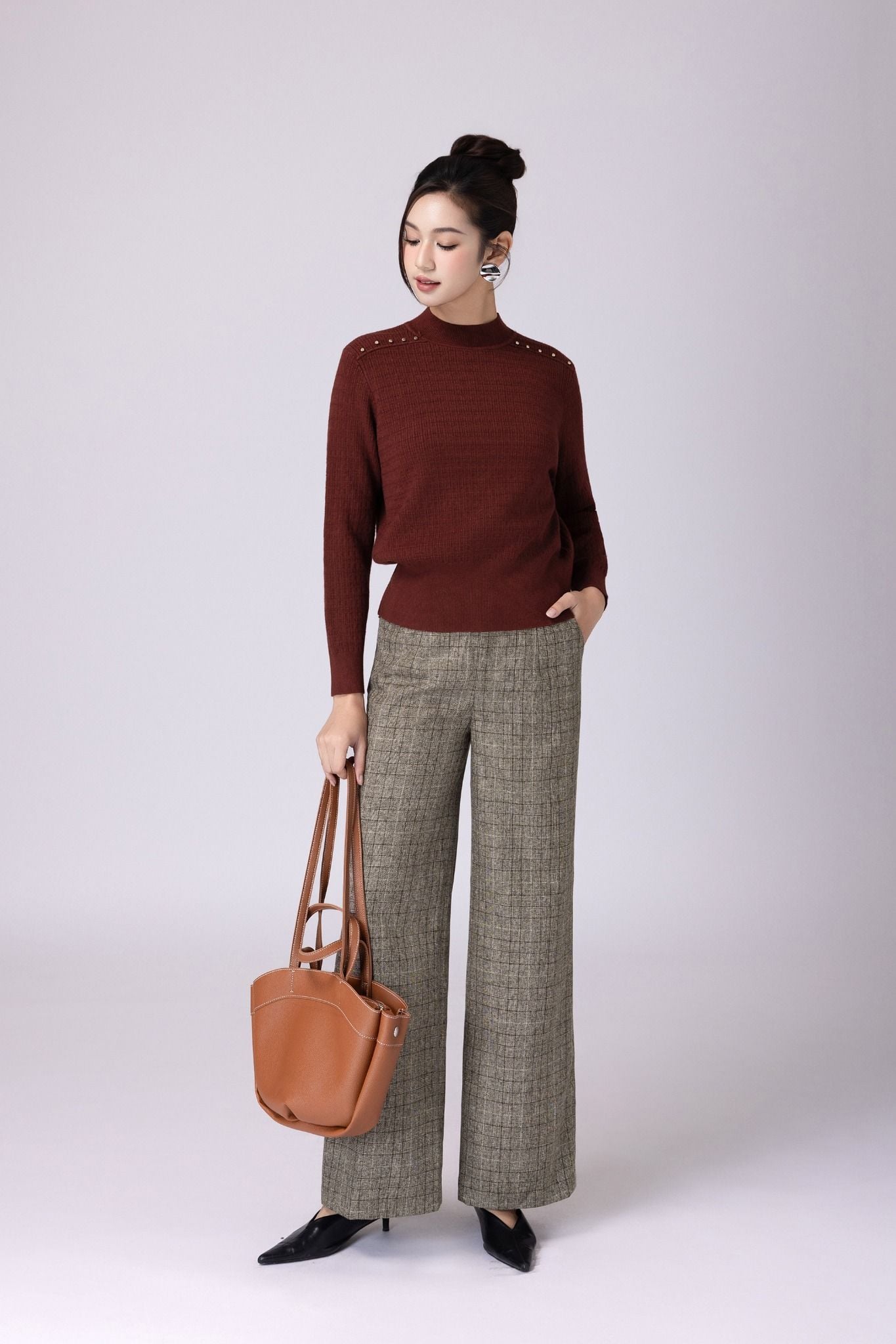 QUẦN SUÔNG KẺ Q07572