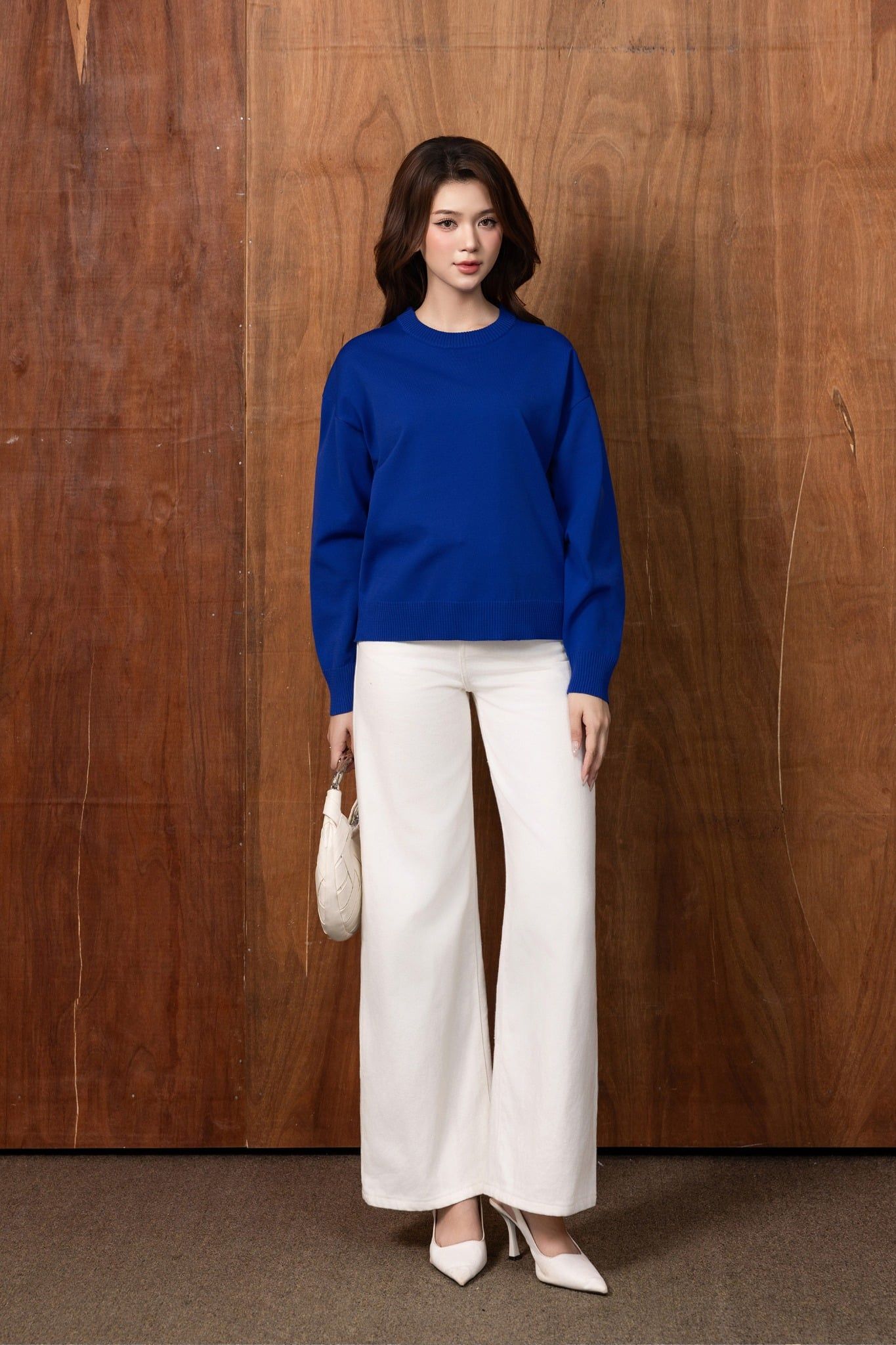 ÁO LEN XANH BO GẤU AL62572