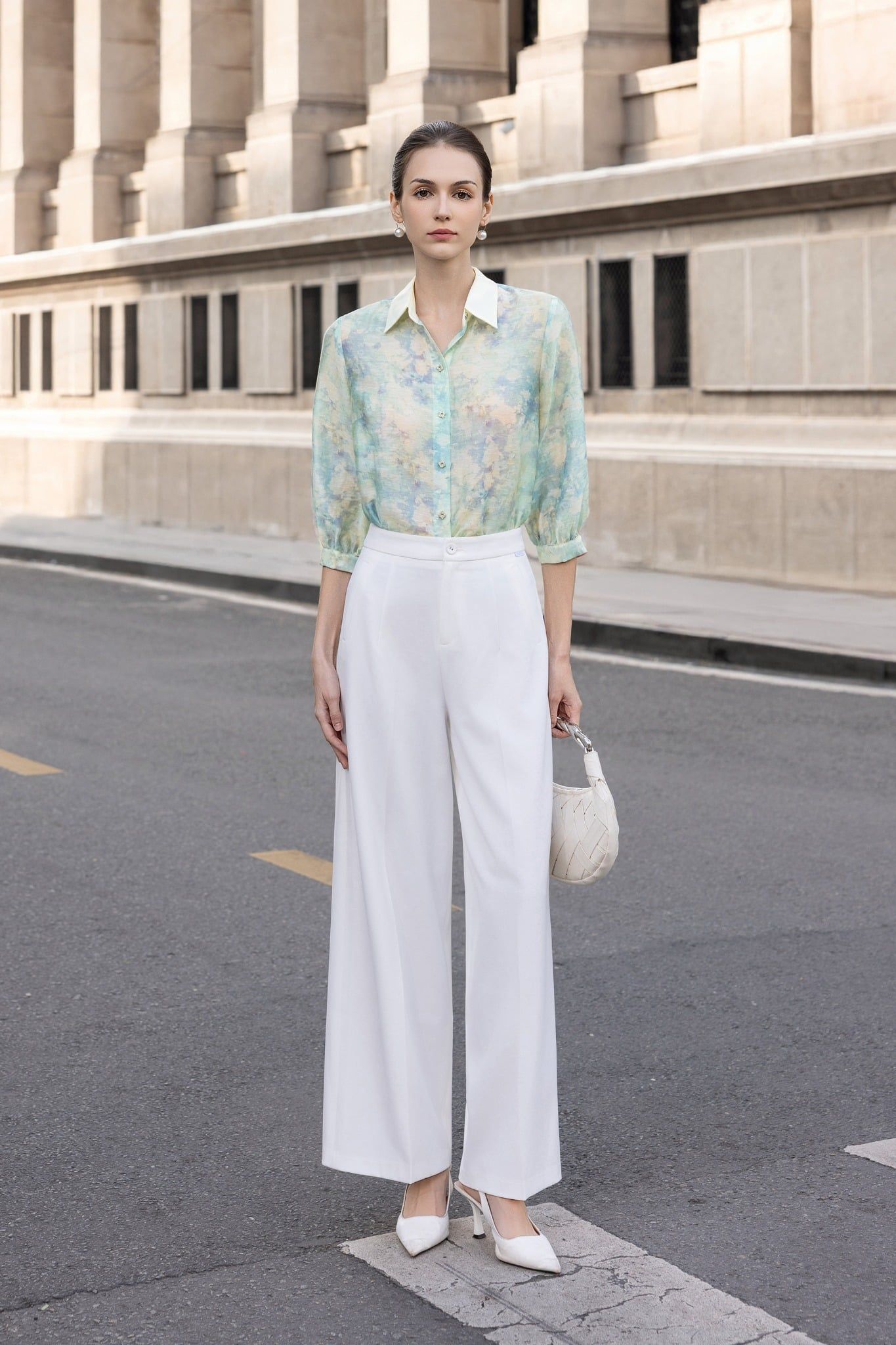 SƠ MI TAY BỒNG SM08212