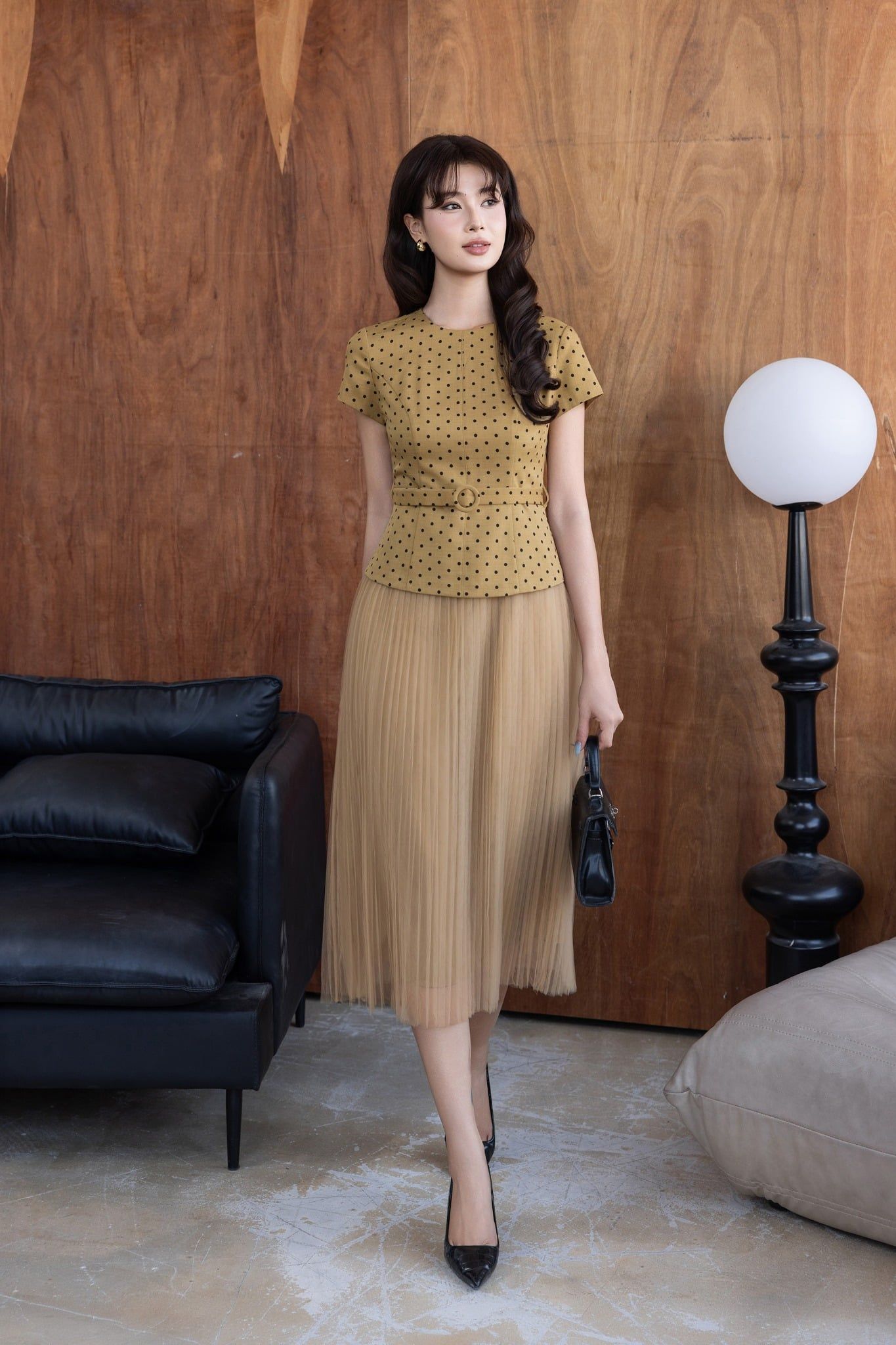ĐẦM CHẤM BI D11212