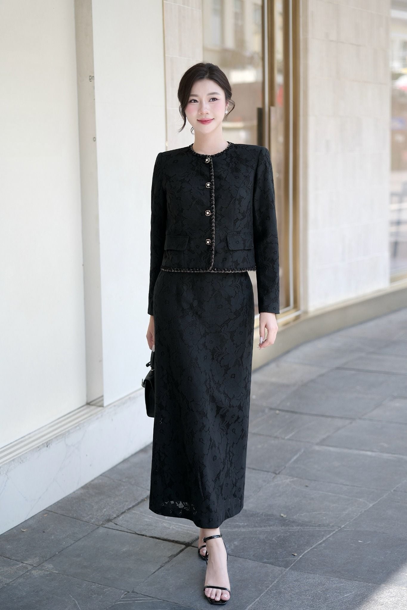 ÁO REN THIẾT KẾ AK04432