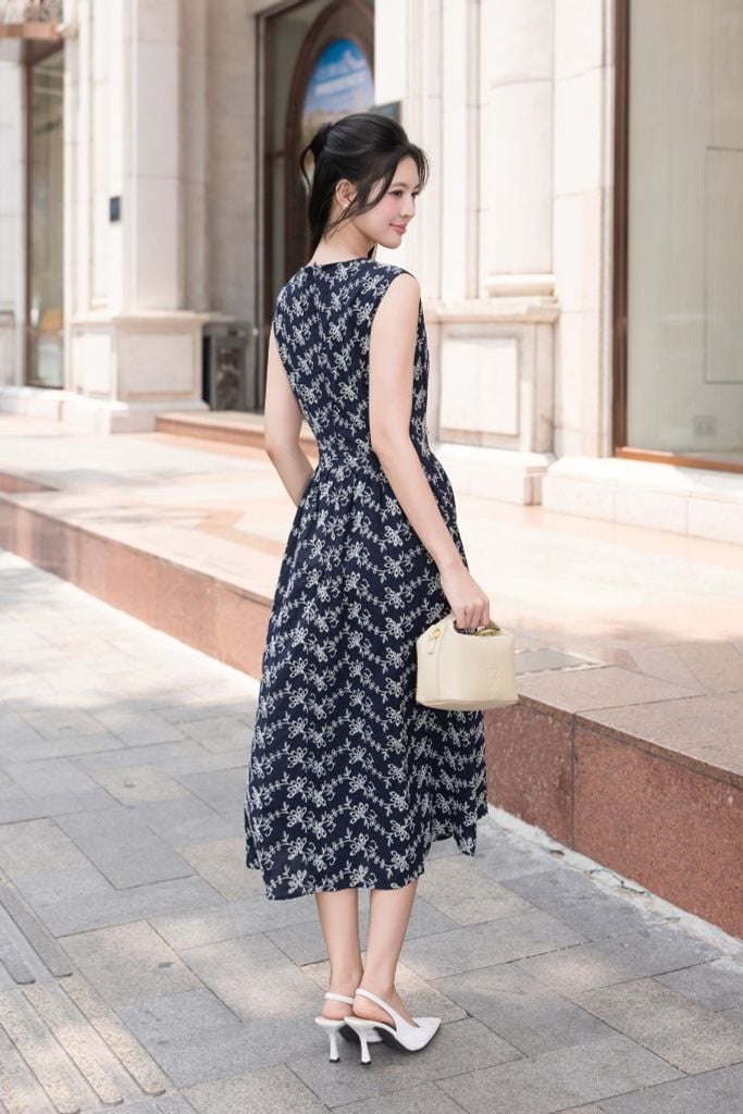  ĐẦM THÔ THÊU HOẠ TIẾT D10862 