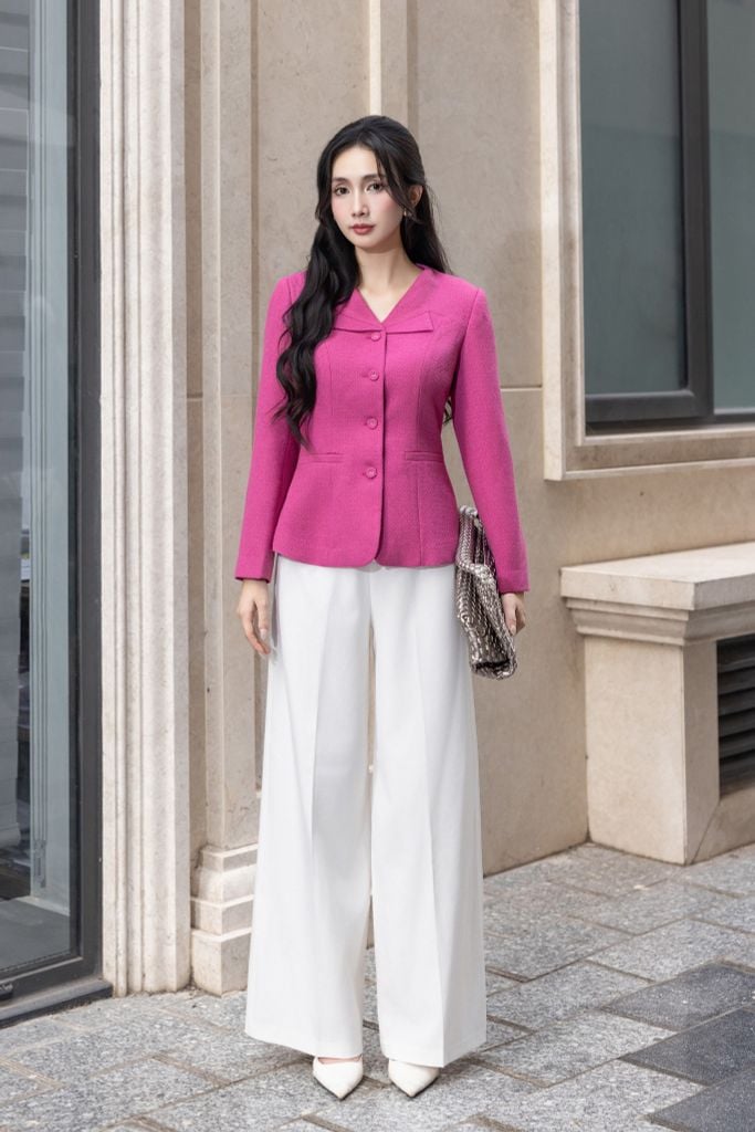 ÁO VEST HỒNG AK07982