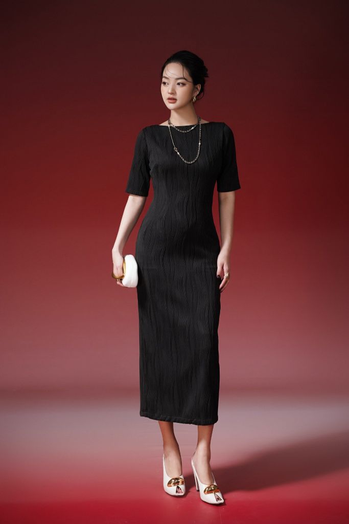 ĐẦM ÔM TAY LỠ D04712