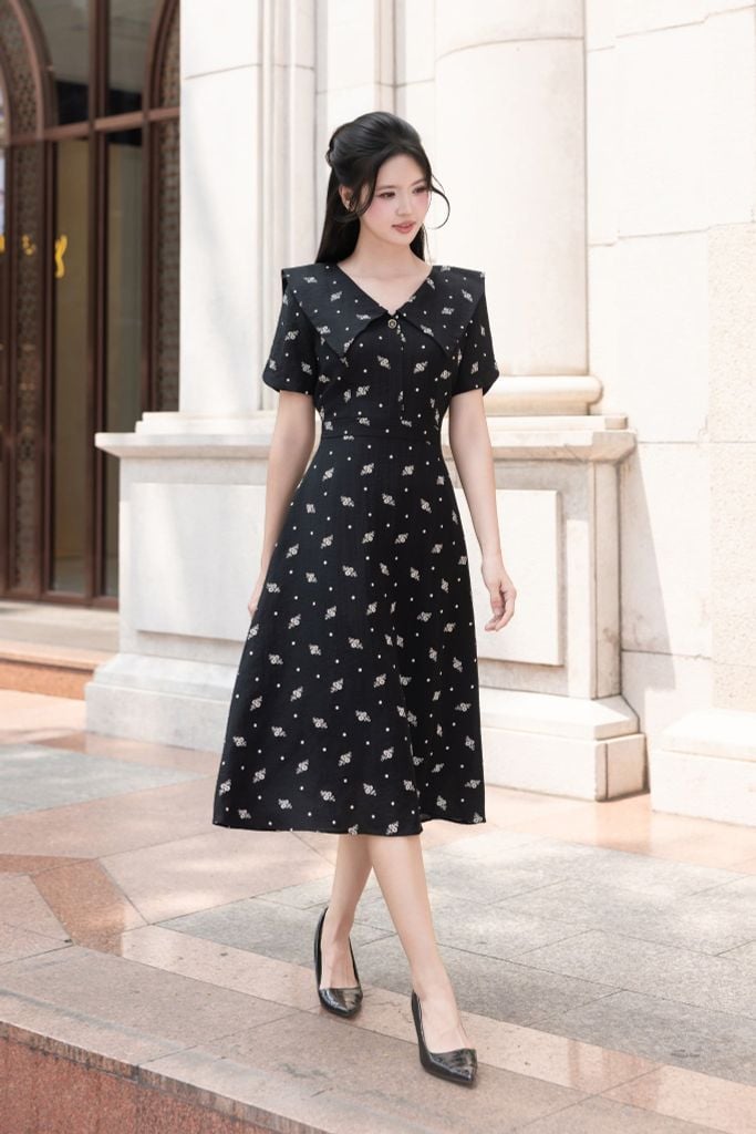 ĐẦM THÔ CỔ BẺ D64072