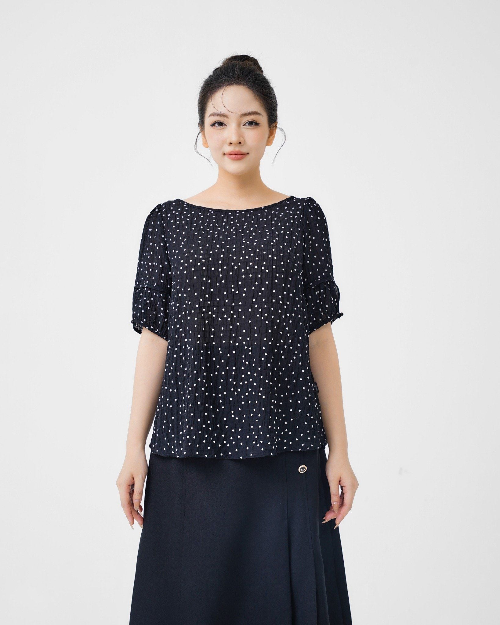 SƠ MI CHẤM BI SM40892