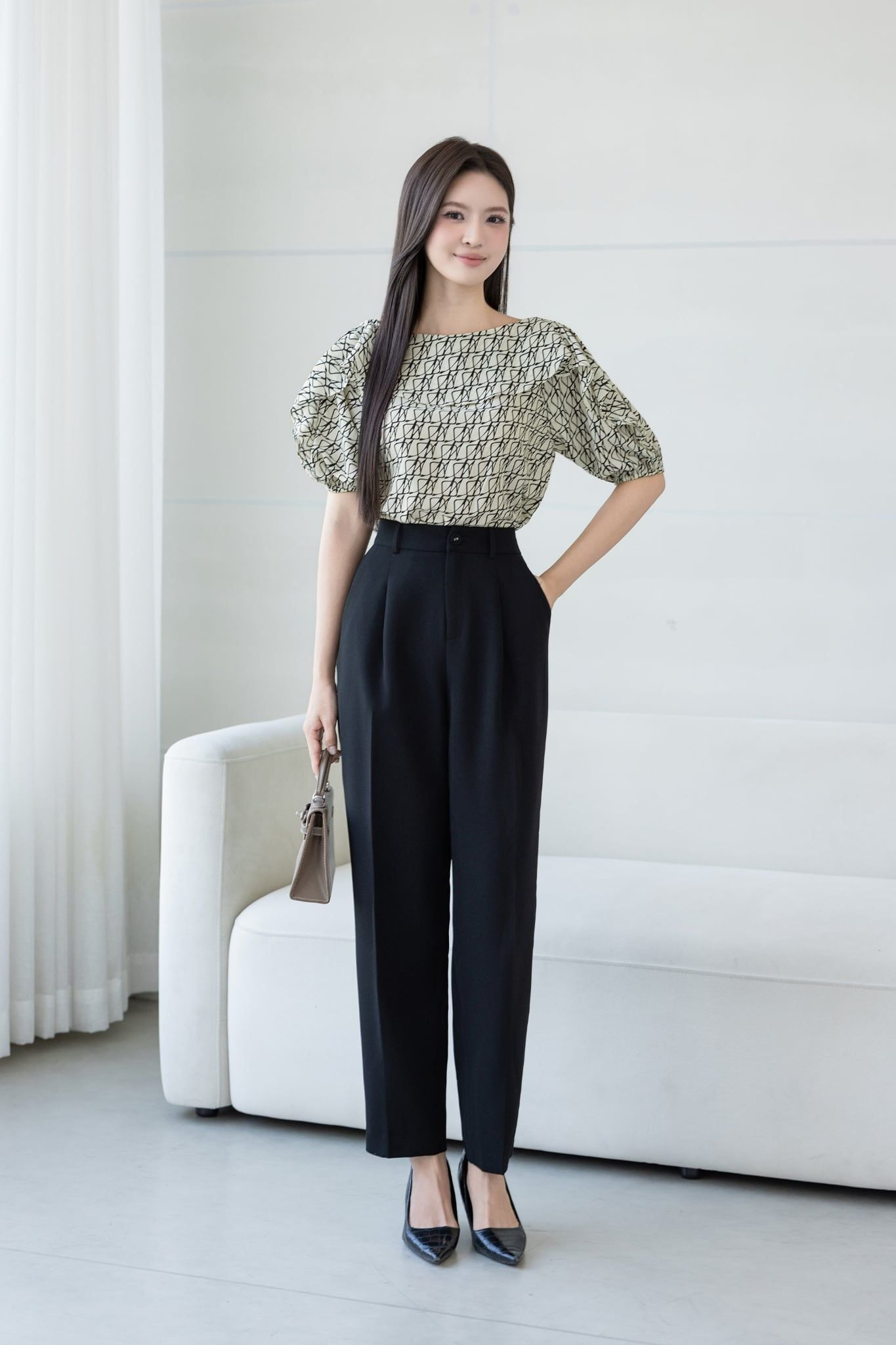 QUẦN BAGGY ĐEN Q01312