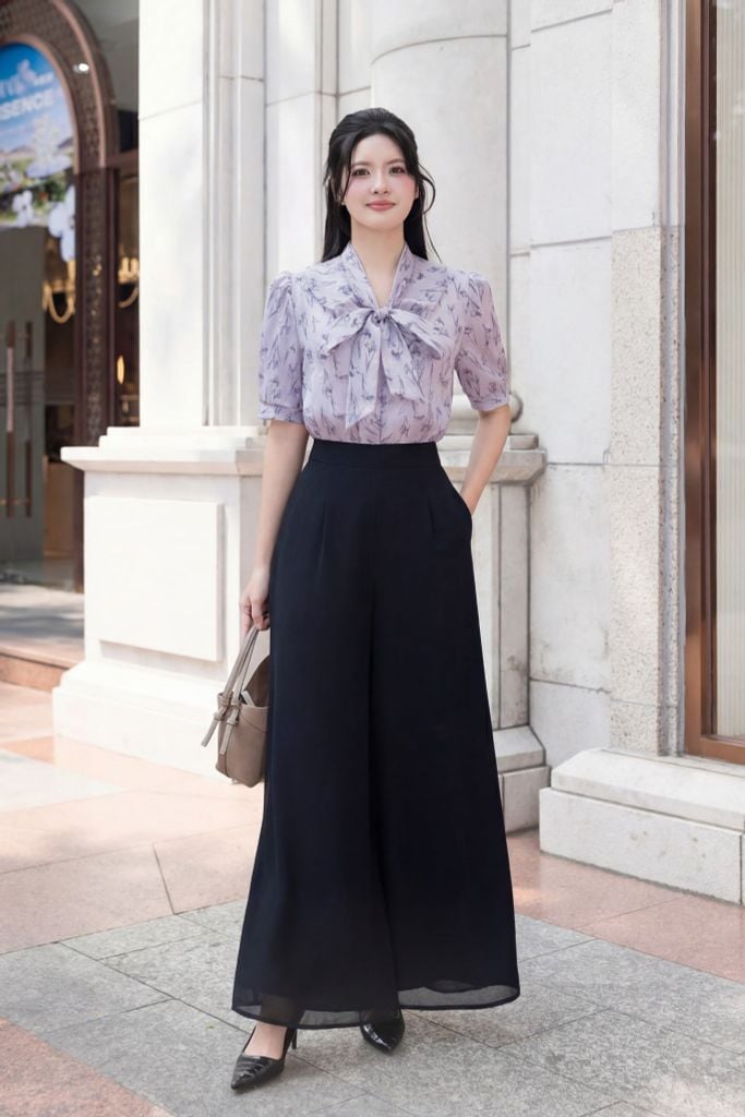  SƠ MI TƠ HOA SM10592 