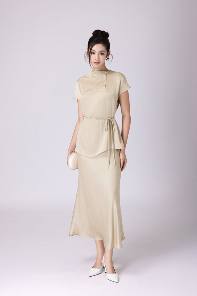 CHÂN VÁY LỤA ĐUÔI CÁ Z07132