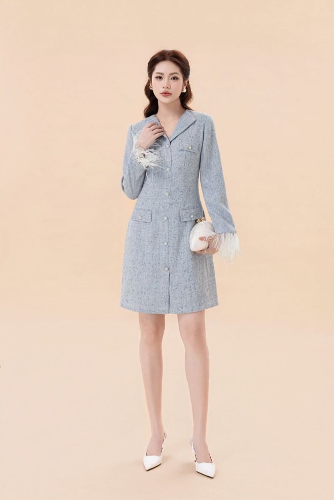 keonhacai DẠ TAY LÔNG D06522